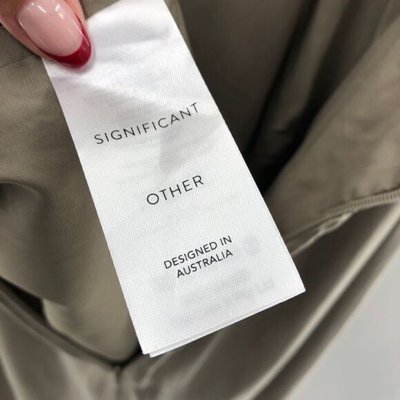 ‎Significant Other Elaine Dress in Taupe - Picture 13 of 14